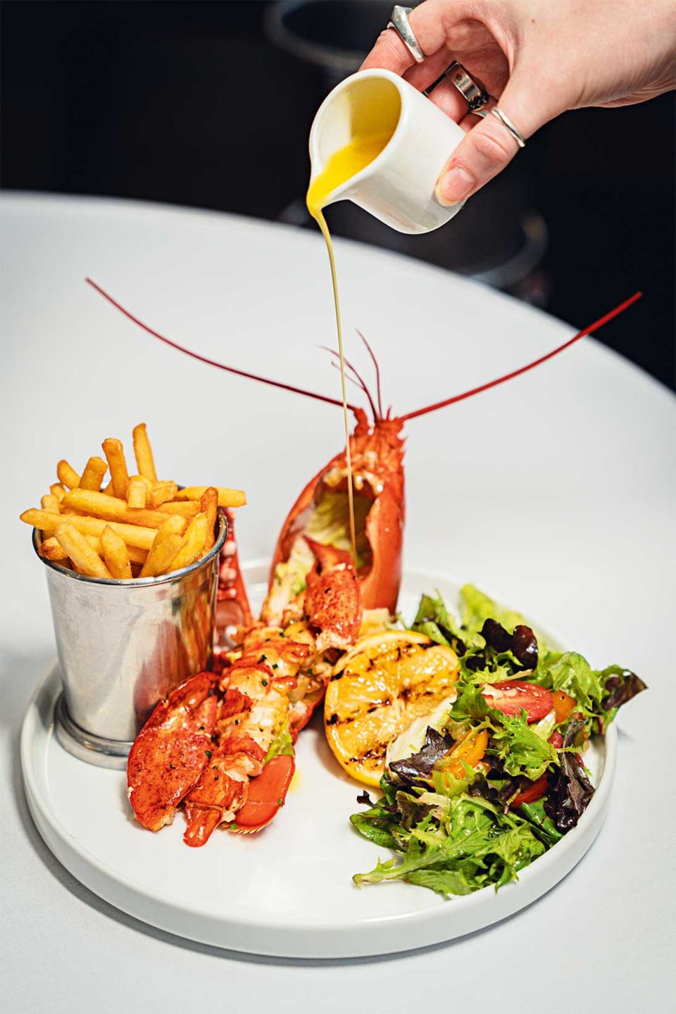 Caviar house at Threadneedles Hotel