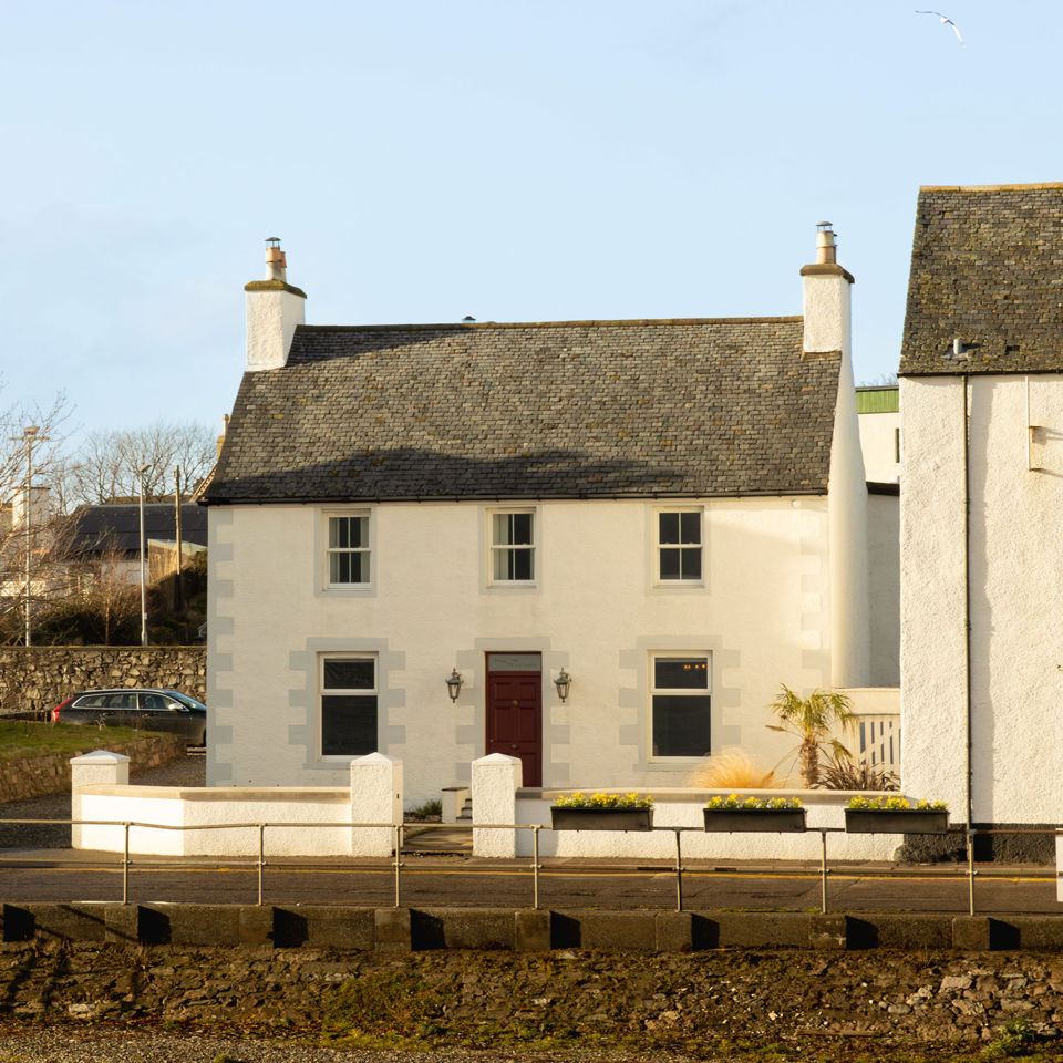 The hotel in Ullapool village