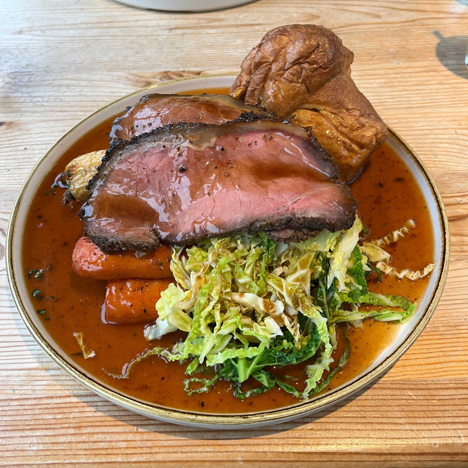 Sunday roast at The Westleton Crown