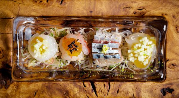 Sashimi-plate---Spiny-lobster-with-cucumber-and-kombi-seaweed-sauce-Mackerel-with-brown-vinegar-and-ginger-Botan-ebi-with-prawn-jelly-and-wasabi.jpg