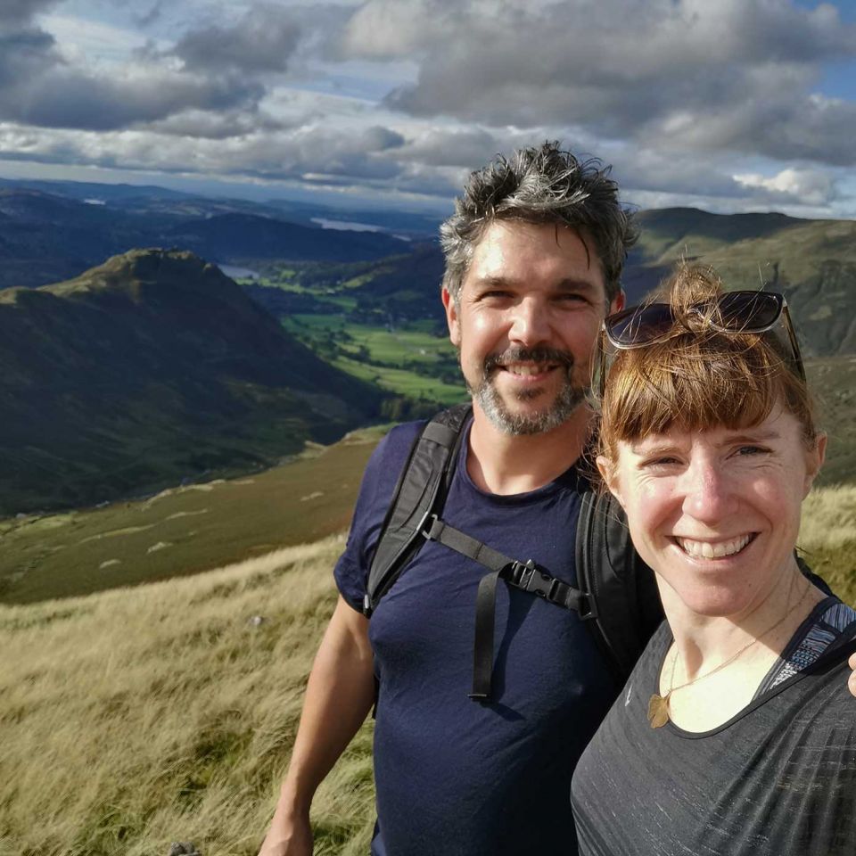 Happy walkers in the Lakes