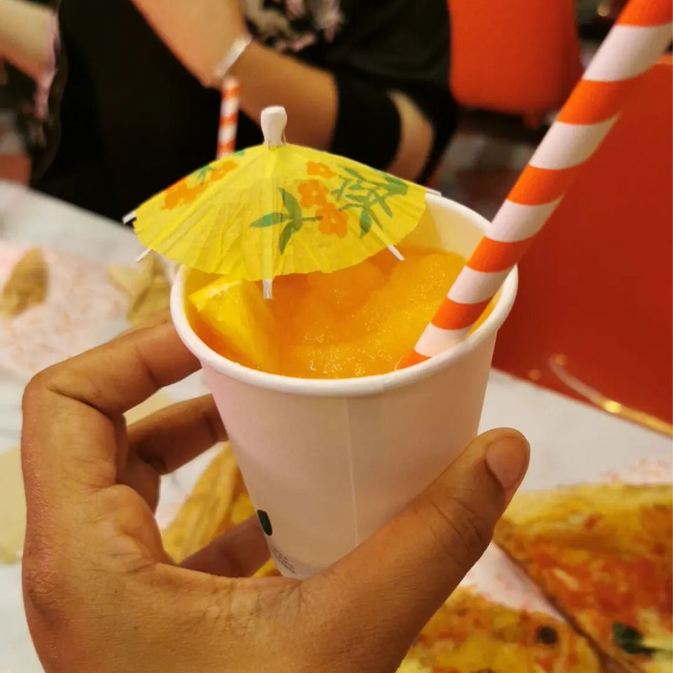 Nadine's boozy slushy