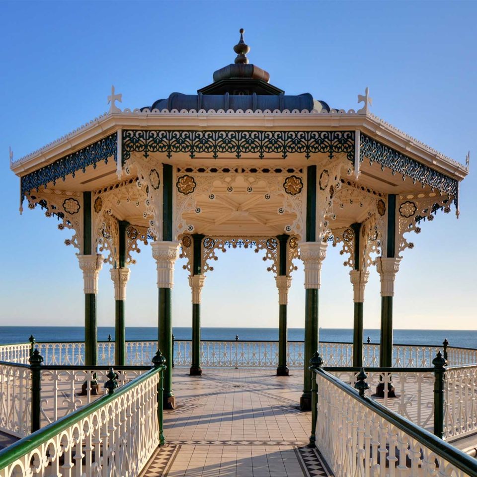 The bandstand on Brighton seafront. Image: Getty Images