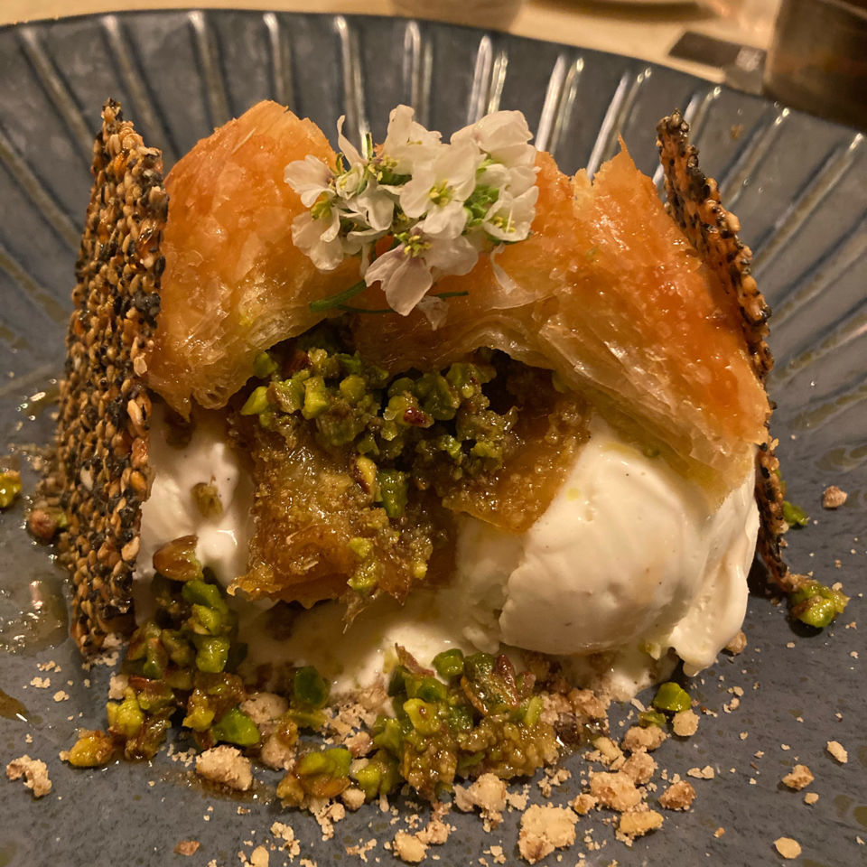 Deconstructed Baklava