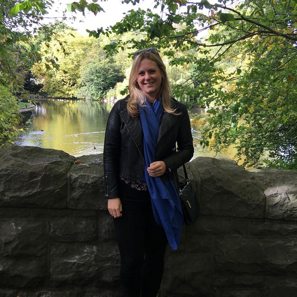 Hannah at St Stephen's Green