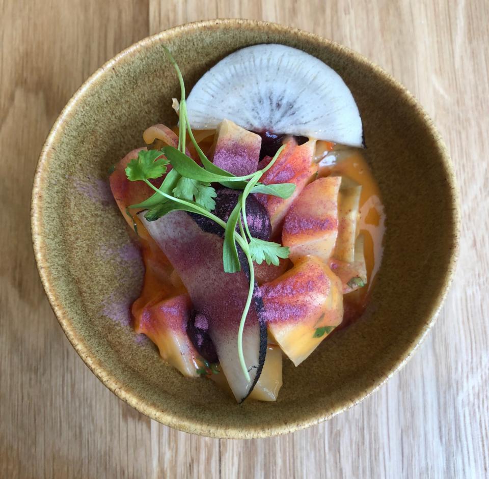 Artichoke ceviche