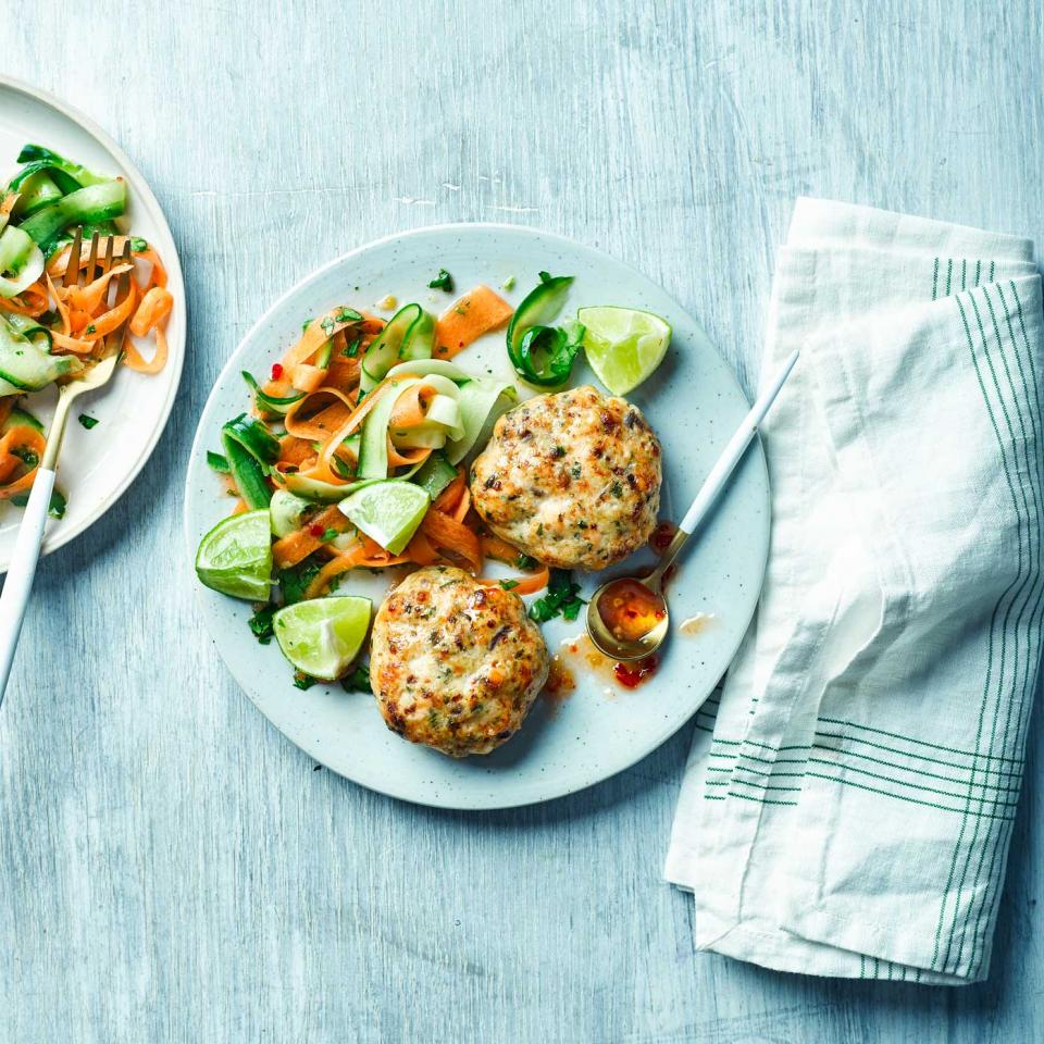 Thai-style fishcakes. Image: Mike English