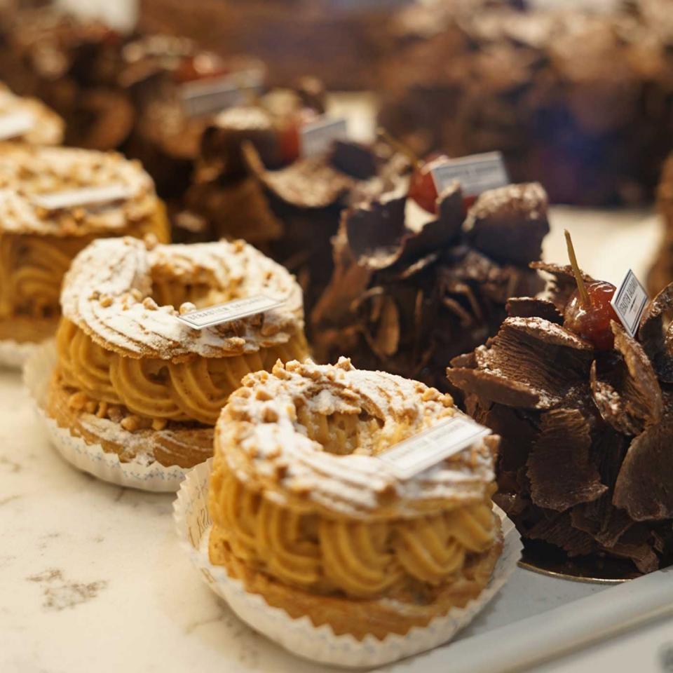 Pastries at Sébastien Gaudard