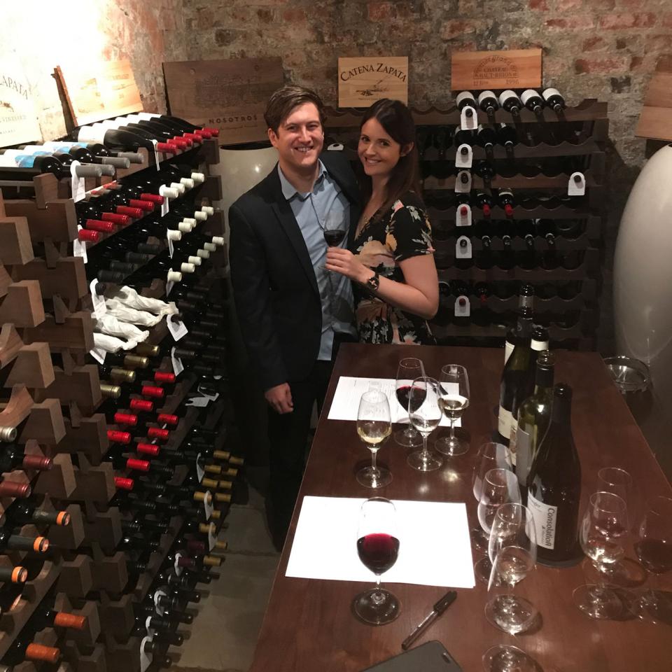 Corrie and partner Jamie