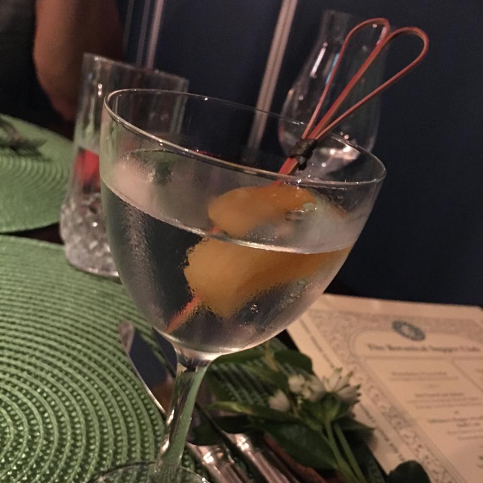 Stranger Gibson cocktail