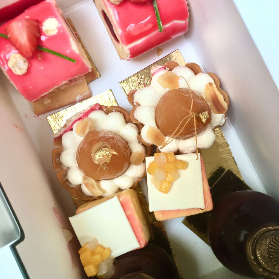The beautiful patisserie selection
