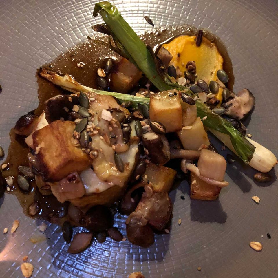 The 'artistic' veggie main