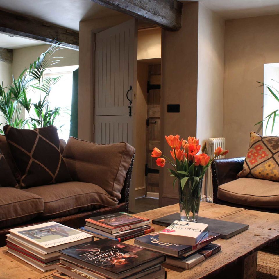 Inside the 17th-century Castle Cottage
