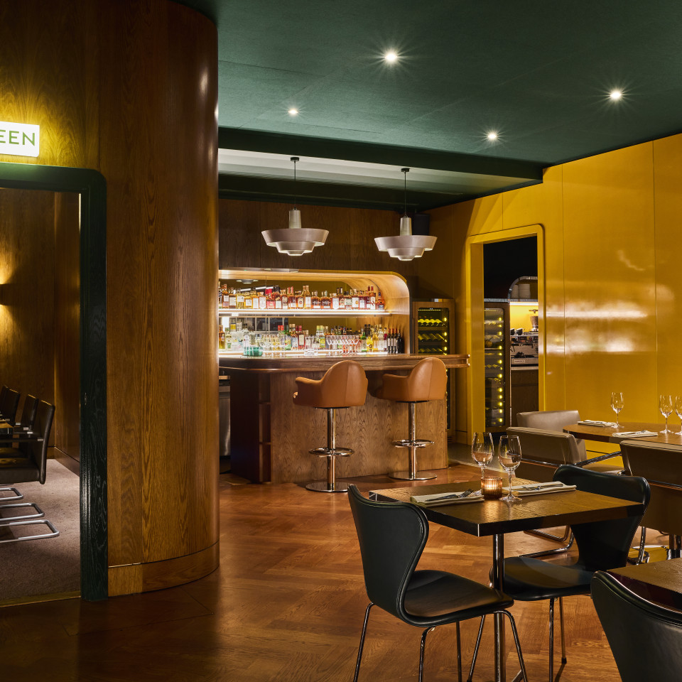 Classy, intimate interiors