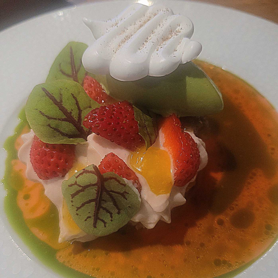 The next-level strawberry dessert