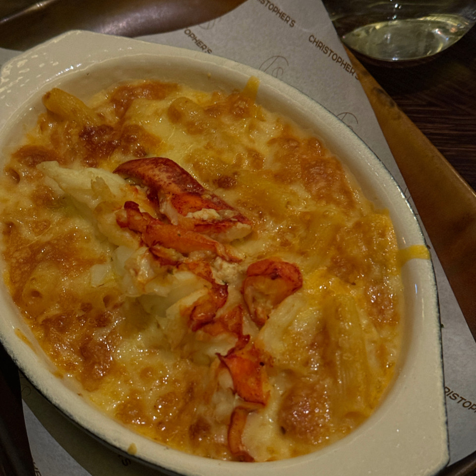 Lobster mac 'n' cheese