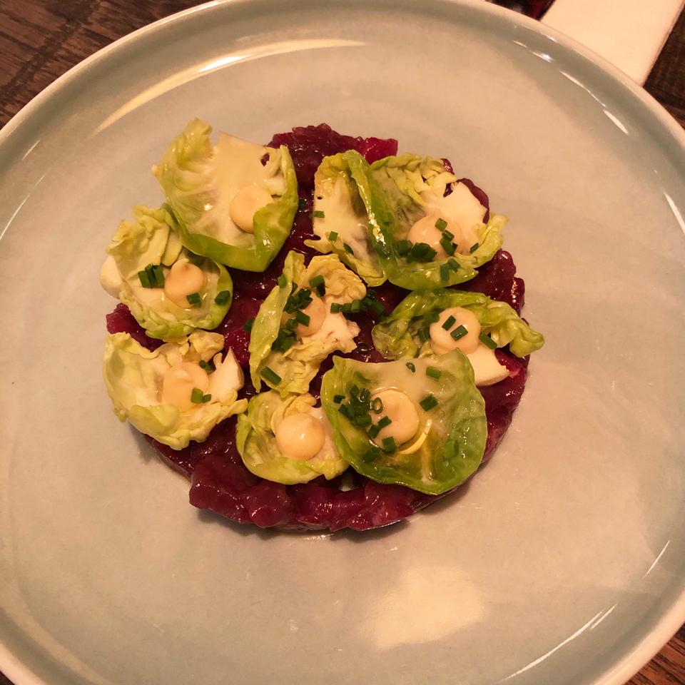 Venison tartare