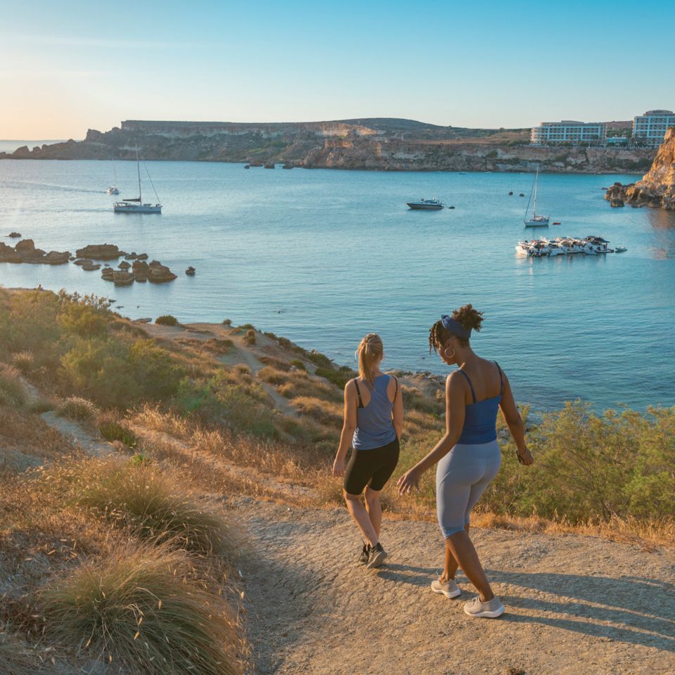 Hiking Malta’s coastline