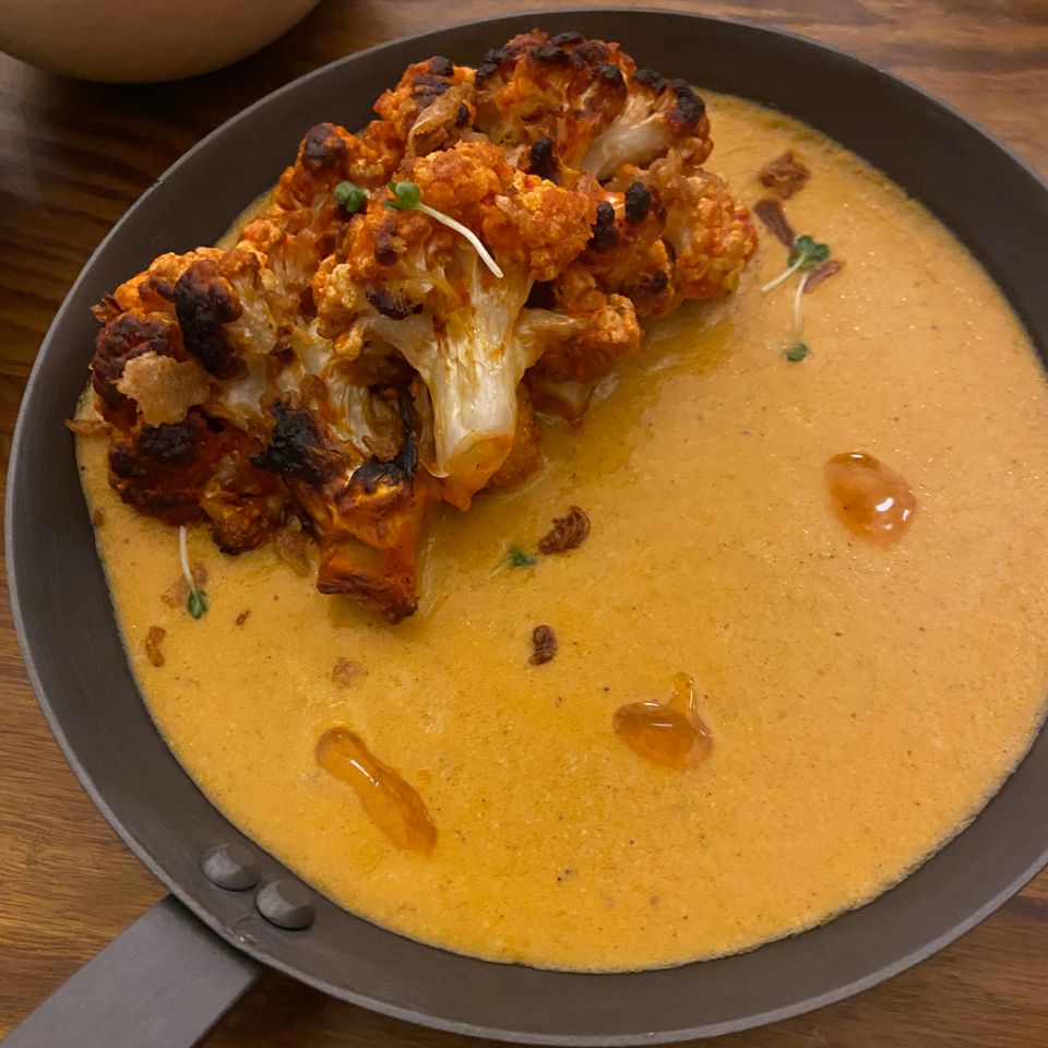 Confit of cauliflower