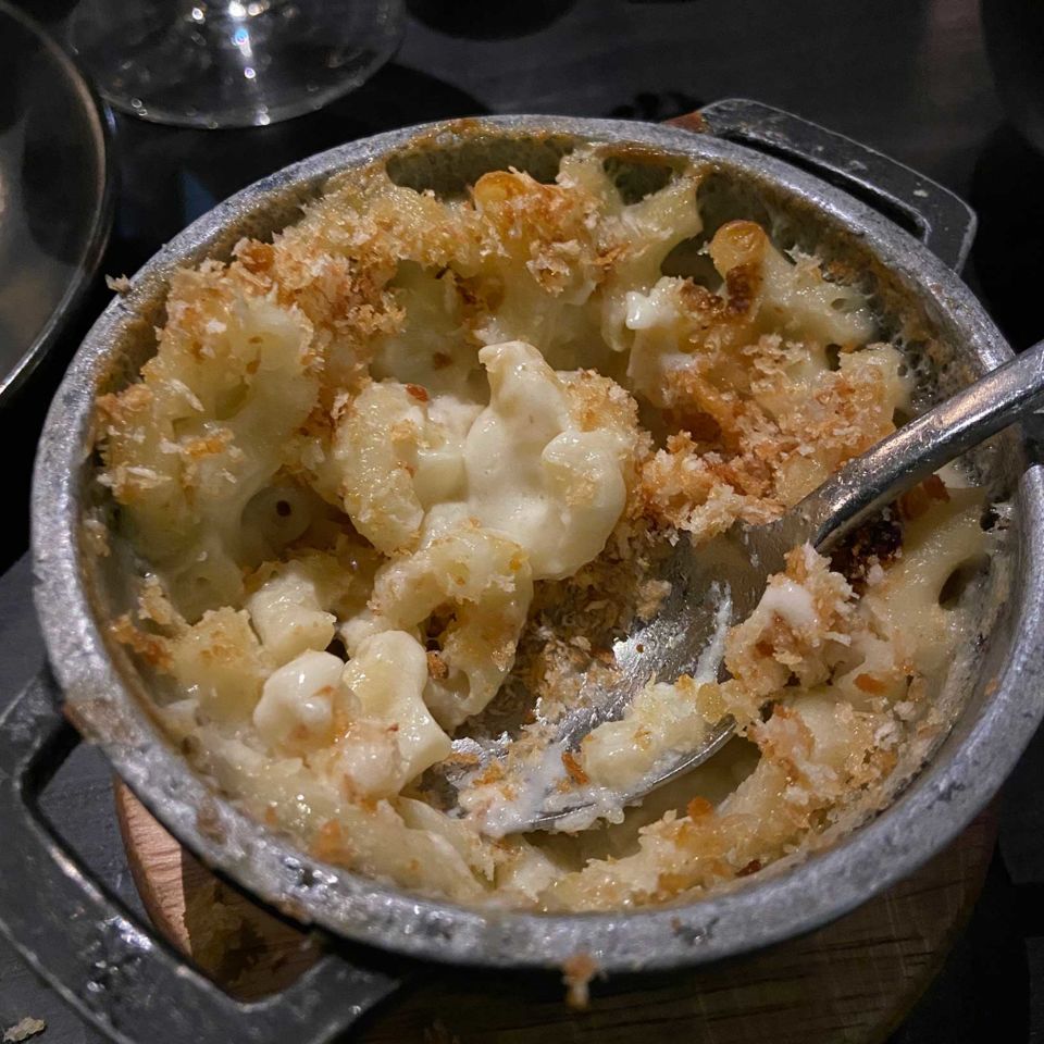 Truffled mac and cheese