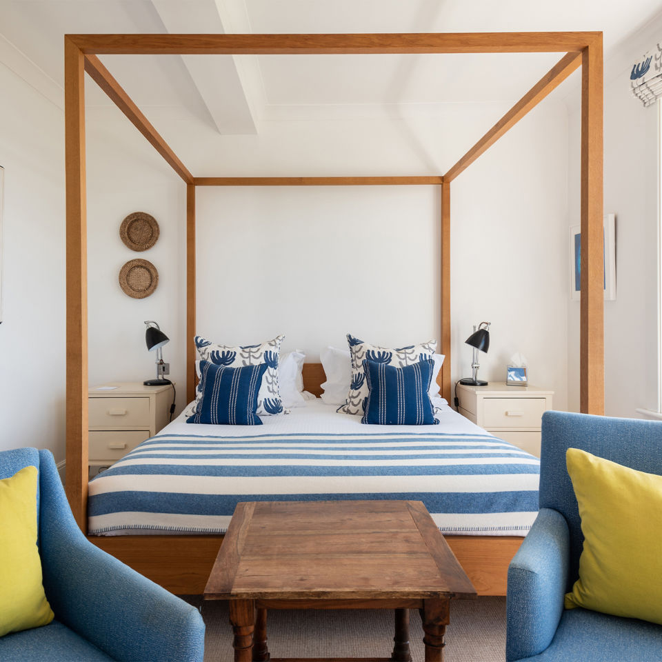 The hotel bedrooms