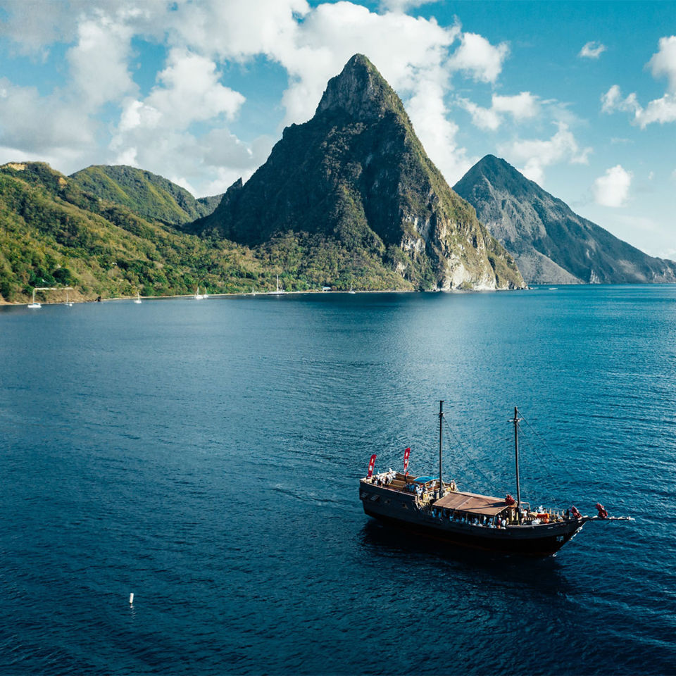 St Lucia's impressive Pitons