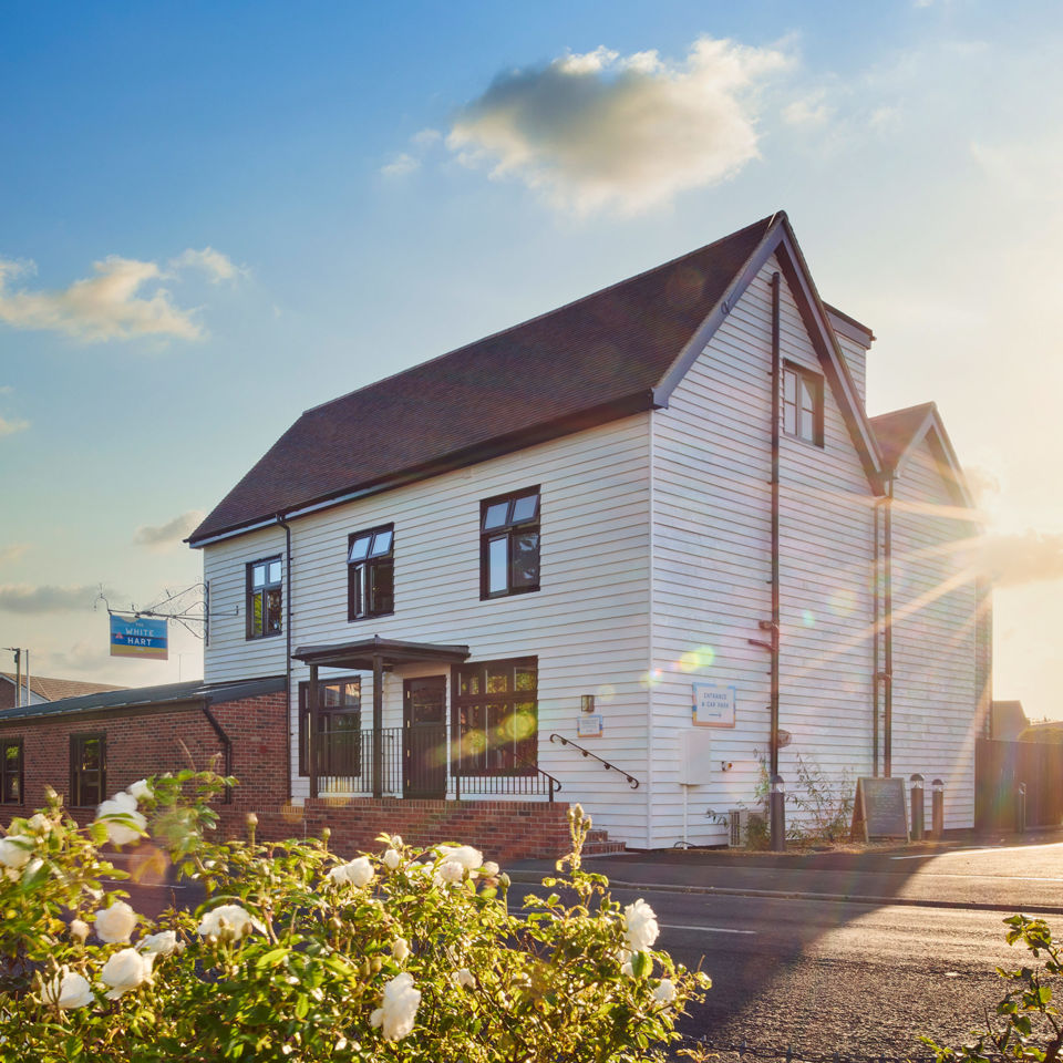 The renovated White Hart Inn