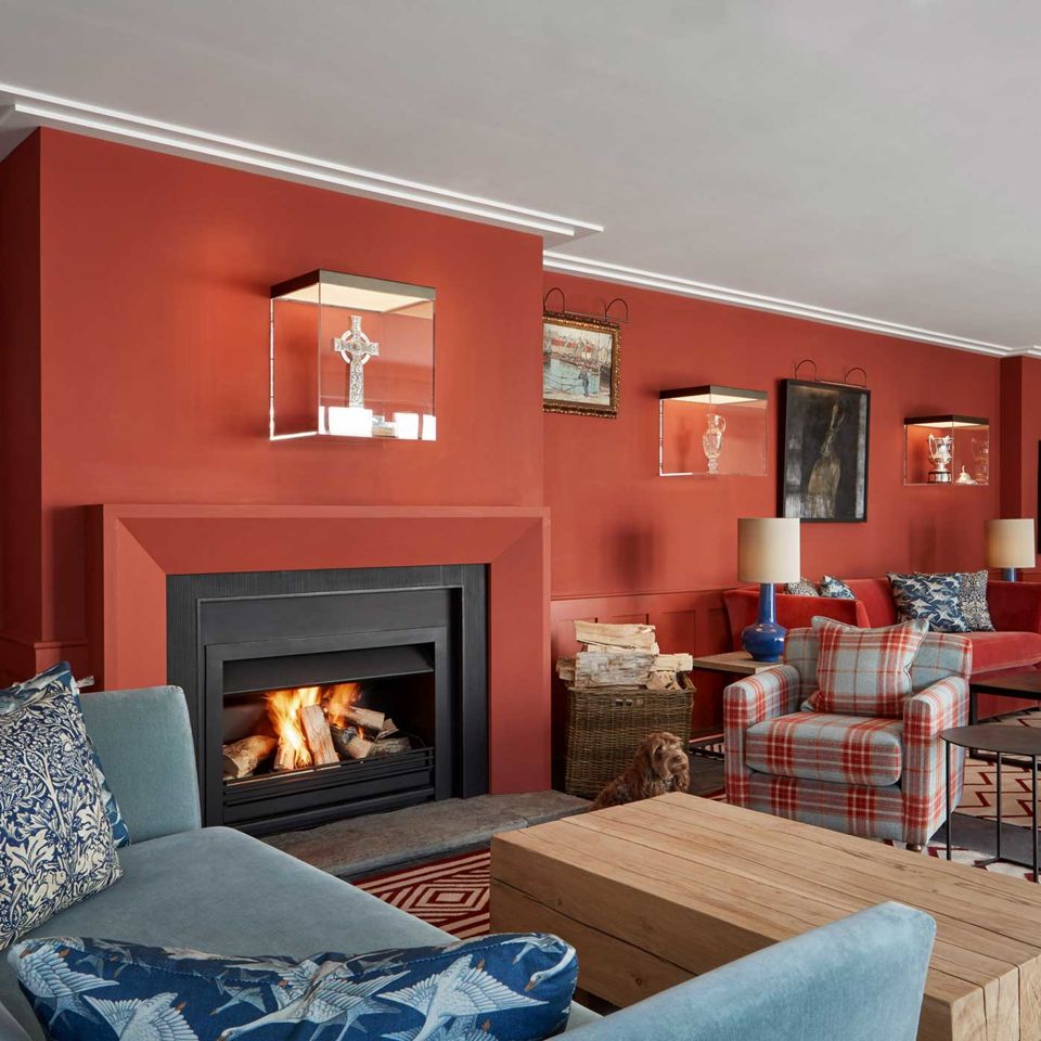 The comfy Lounge at The Machrie
