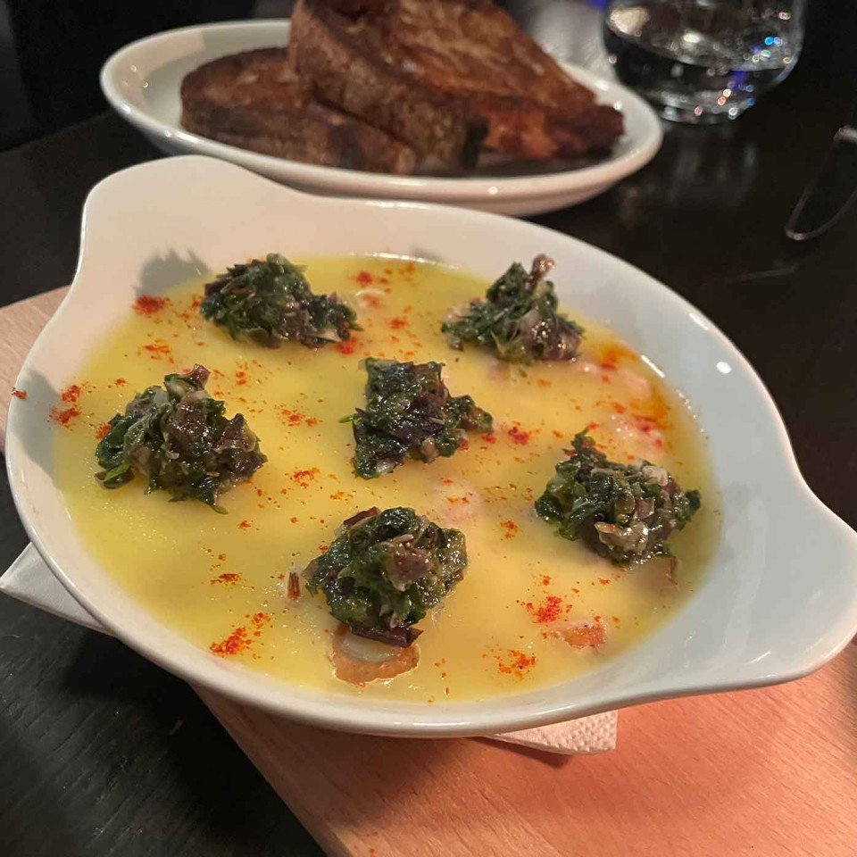 The utterly delicious Morecambe Bay potted shrimp