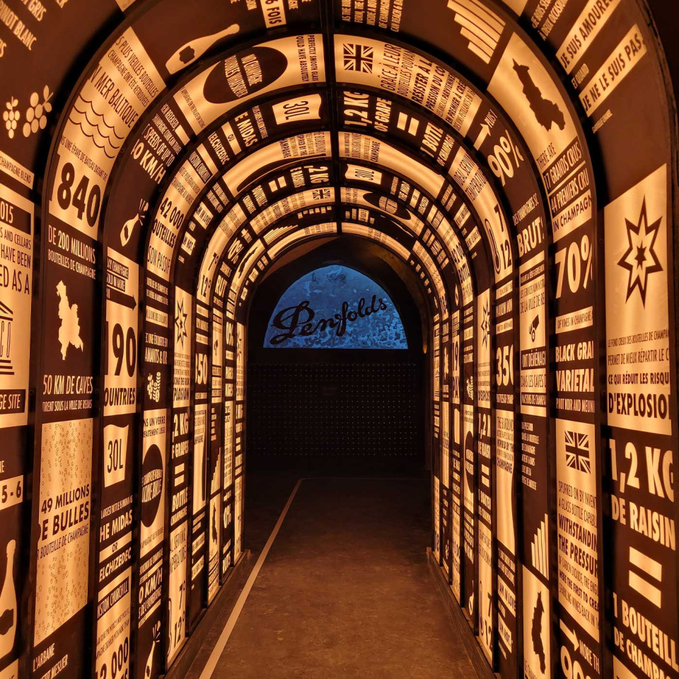 Thiénot’s immersive cellars