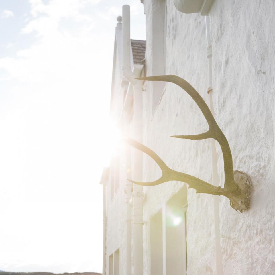 Exterior detail at Kinloch Lodge