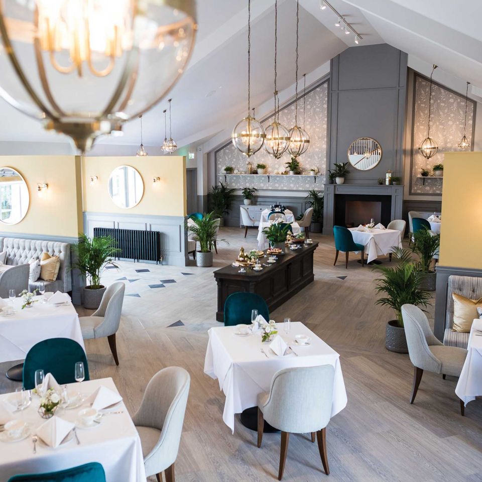 The Laura Ashley tea room