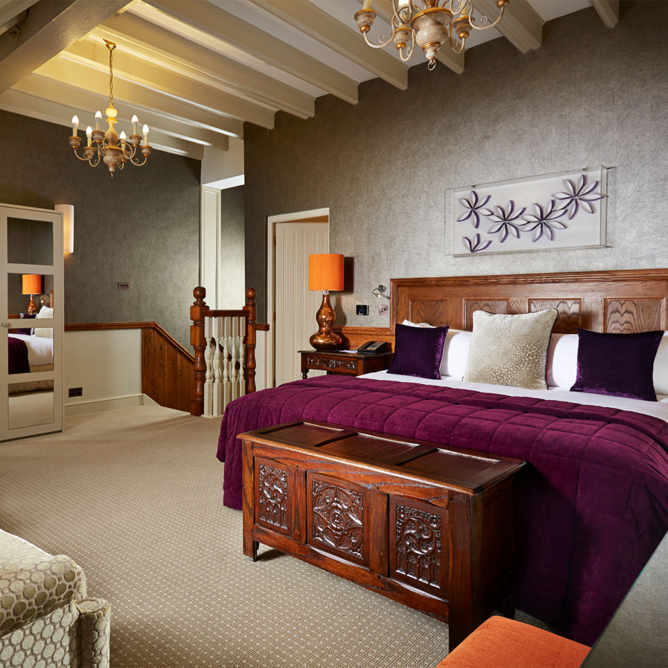 One of the bedrooms