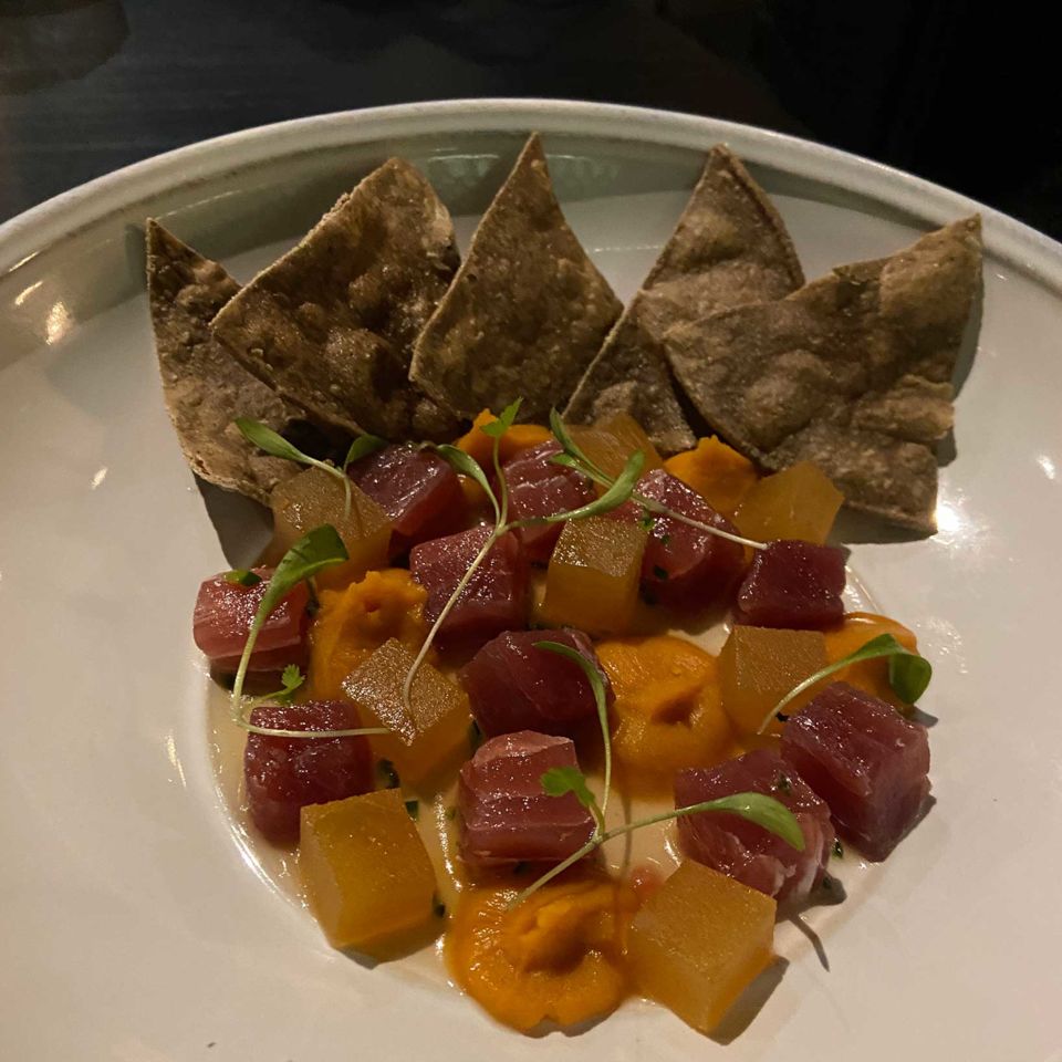 Tuna ceviche
