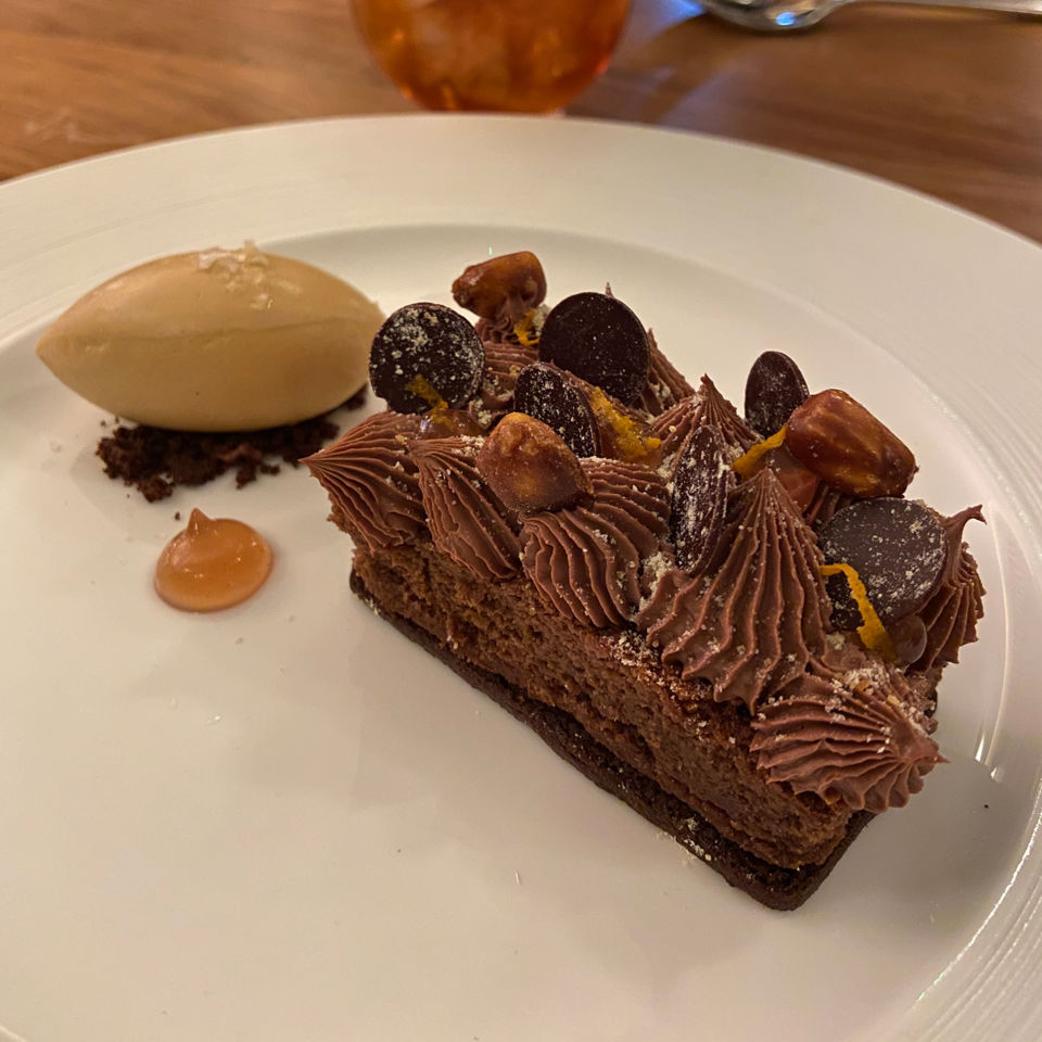 Old Fashioned chocolate dessert