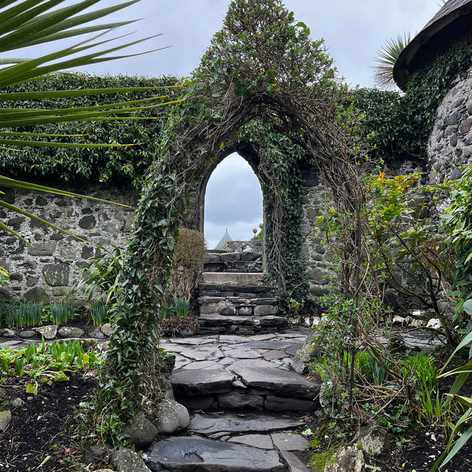 Inside the castle’s grounds