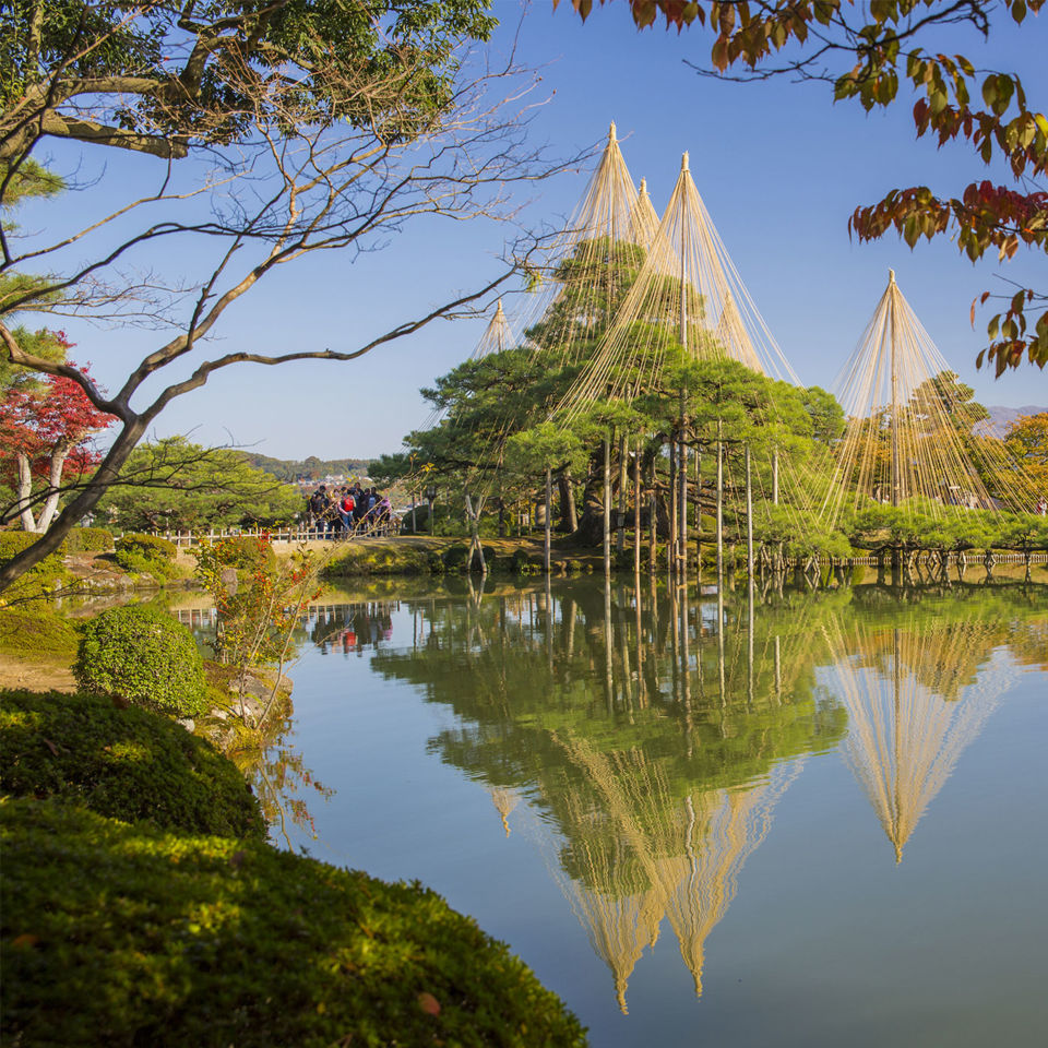 Kenrokuen Garden in Kanazawa