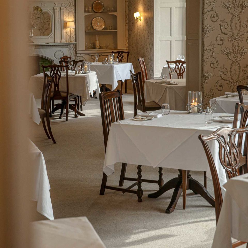 Dinner in the acclaimed Cedar Tree Restaurant is a ‘grand affair’