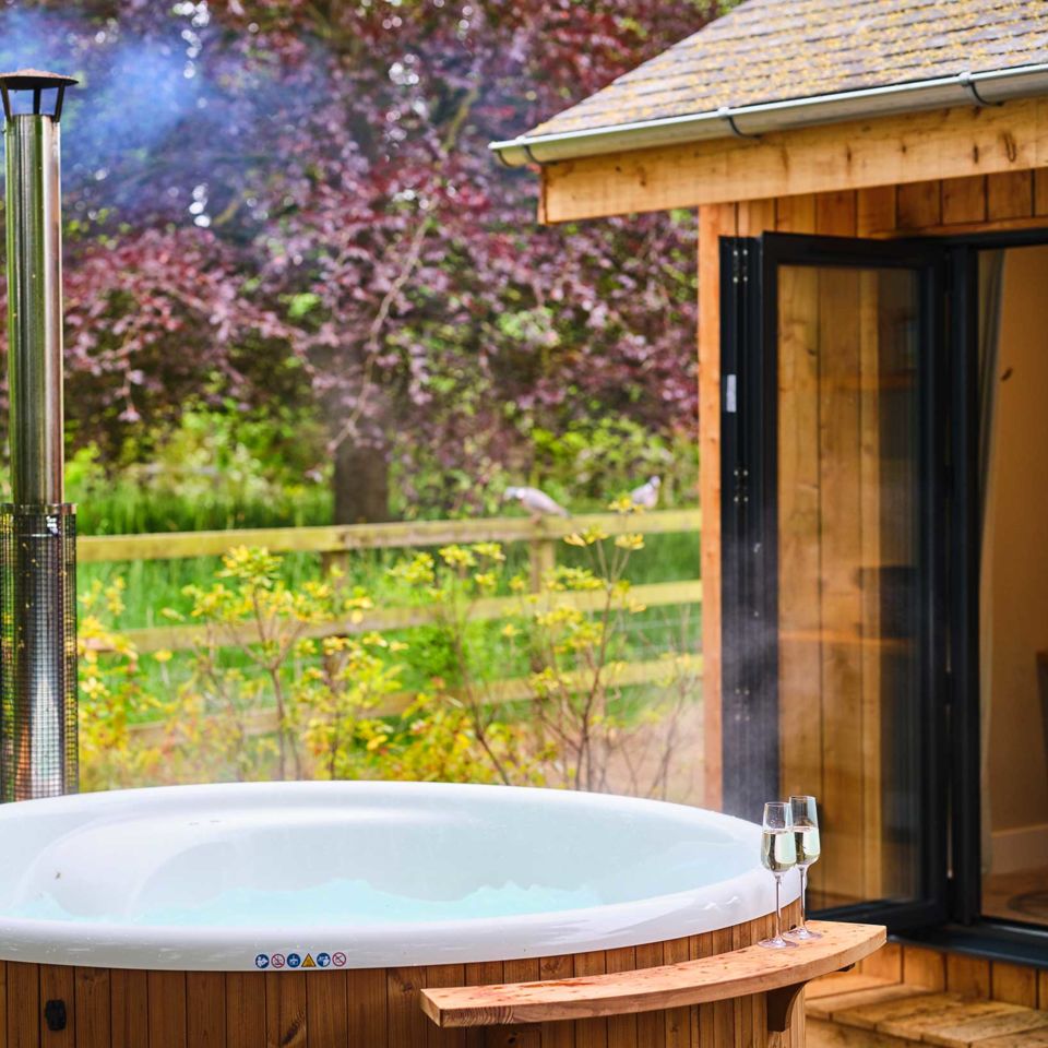 These steaming hot tubs definitely were a highlight