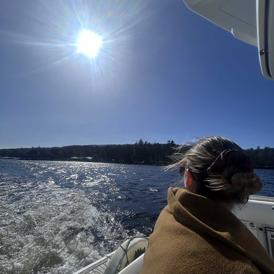 View of the Loch Lamond from the Celtic Warrior
