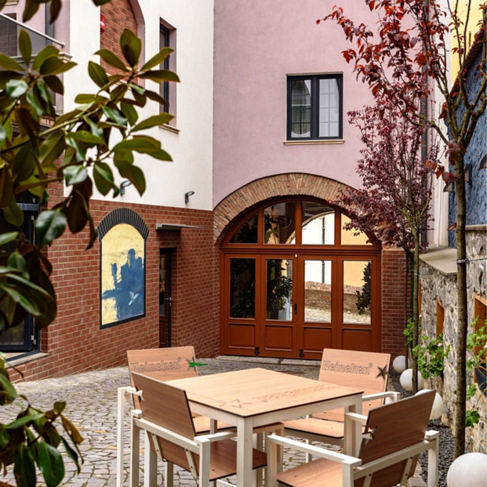 The bohemian-style Art Hotel in the centre of Sibiu