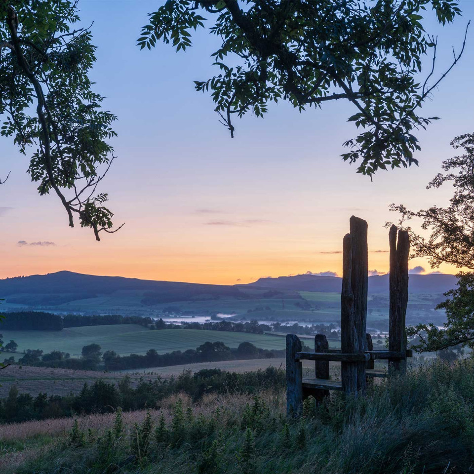 An ideal spot for gazing at sunsets and the stars 