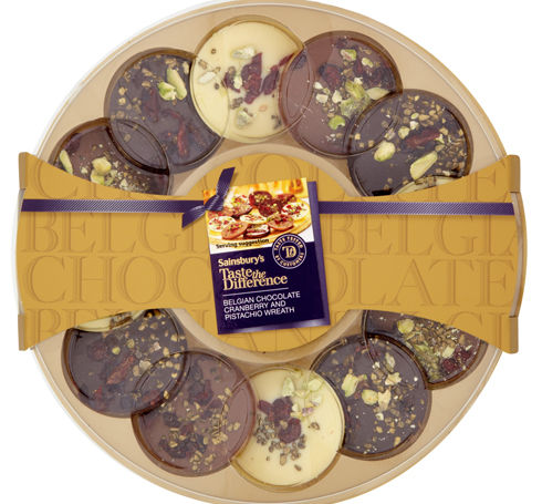 Sainsburys-Taste-the-Difference-Belgian-Chocolate-Cranberry-and-Pistachio-Wreath-180g.jpg