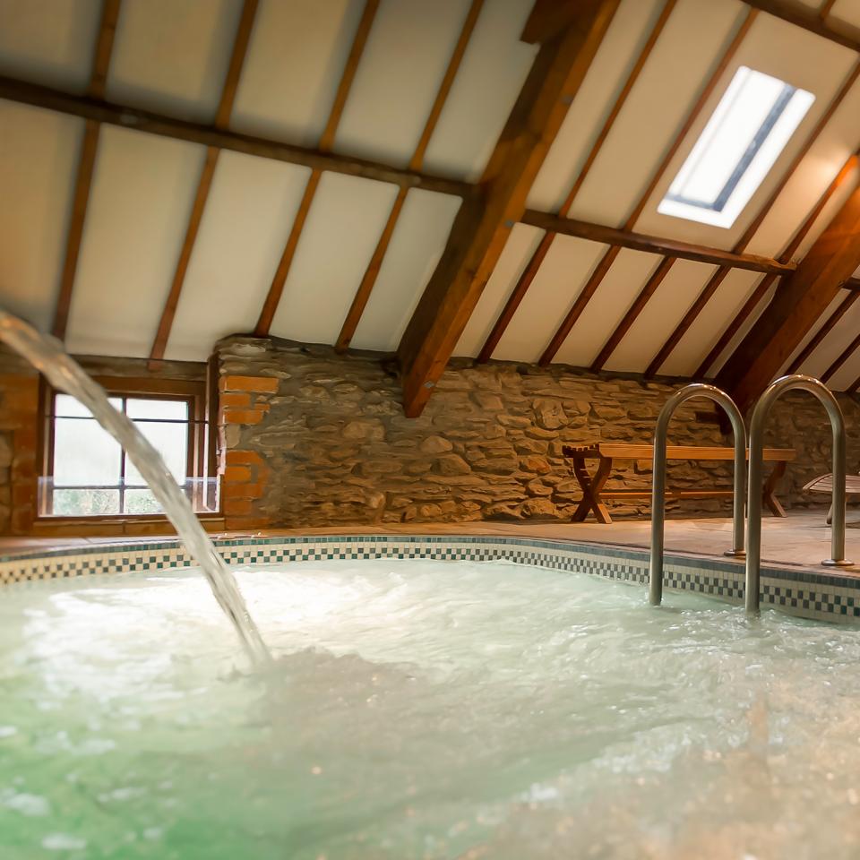 The spa at Home Place Farmhouse