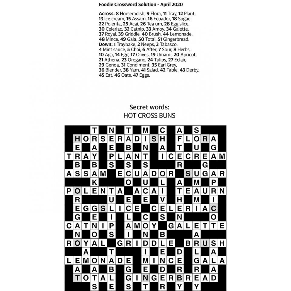 April-crossword