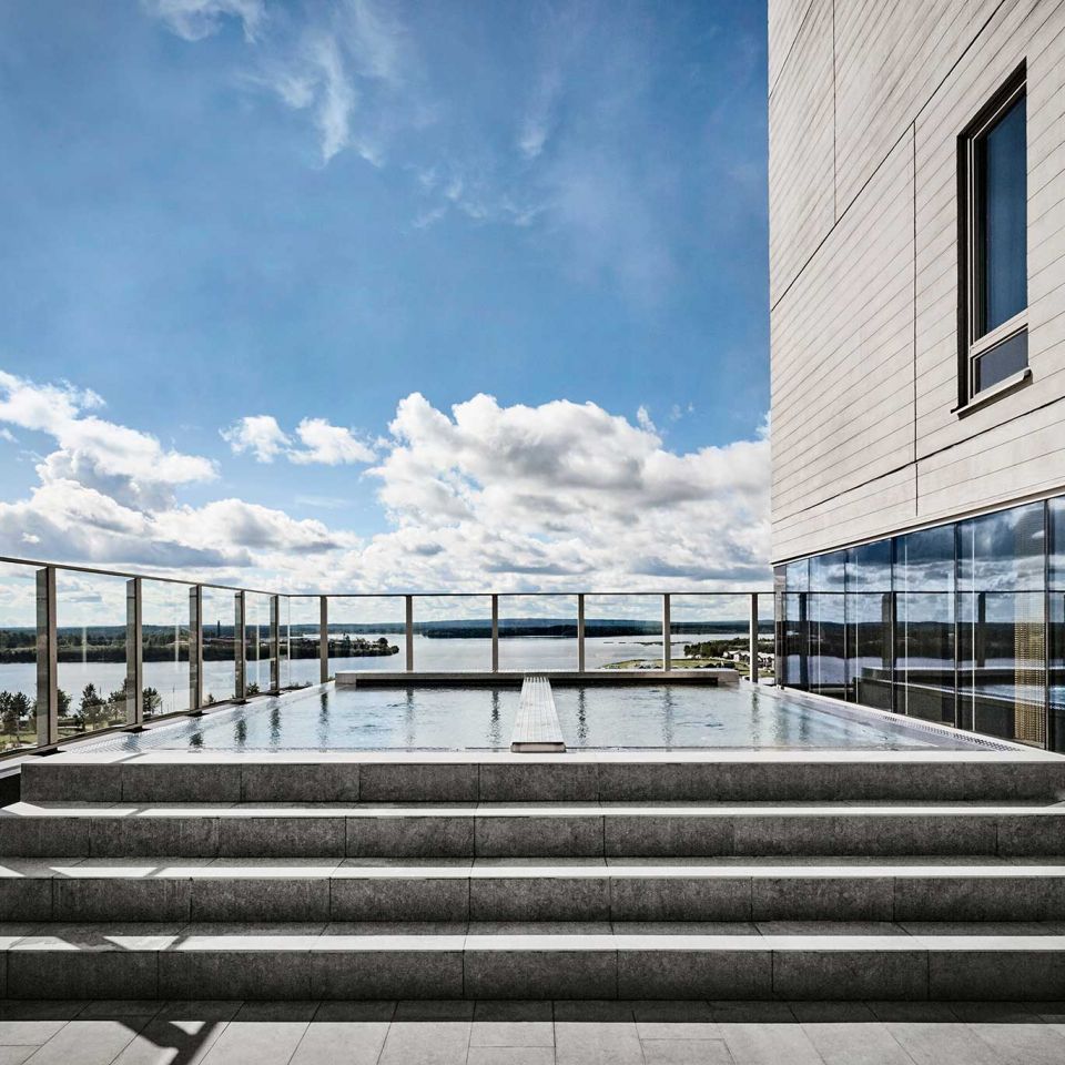 The KUST spa terrace