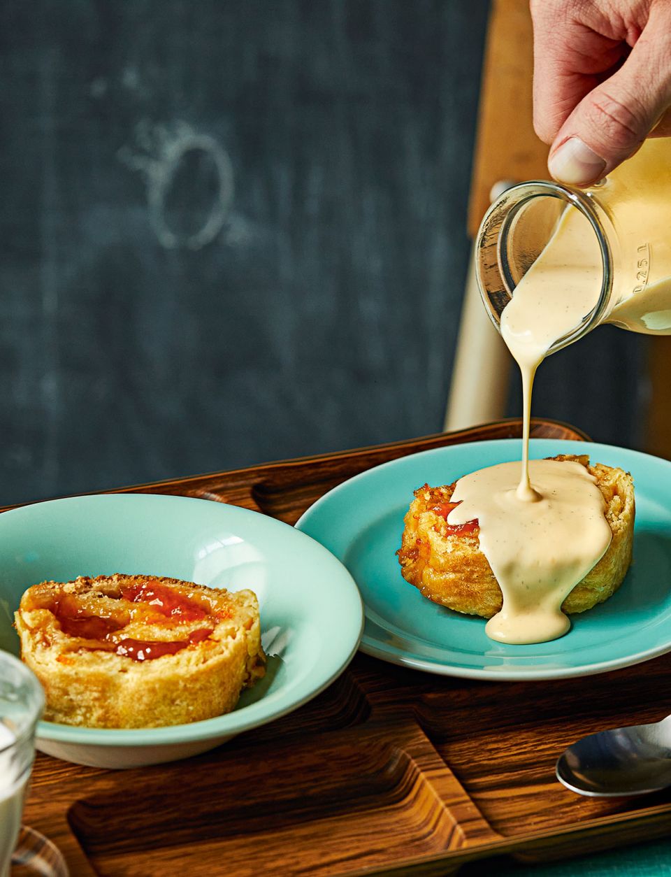 Roly poly pudding. Image: Andrew Burton