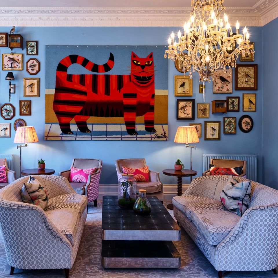 Reception area at The Bird
