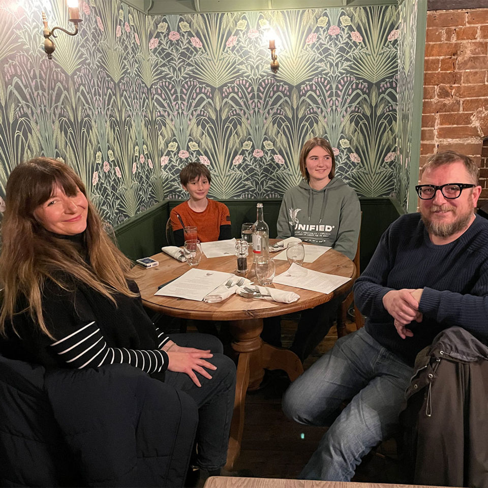 Sarah and family
