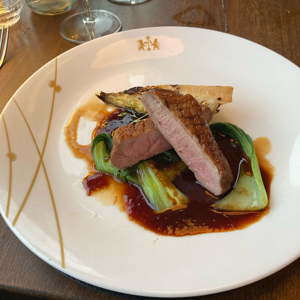 Honey-glazed duck at 1772